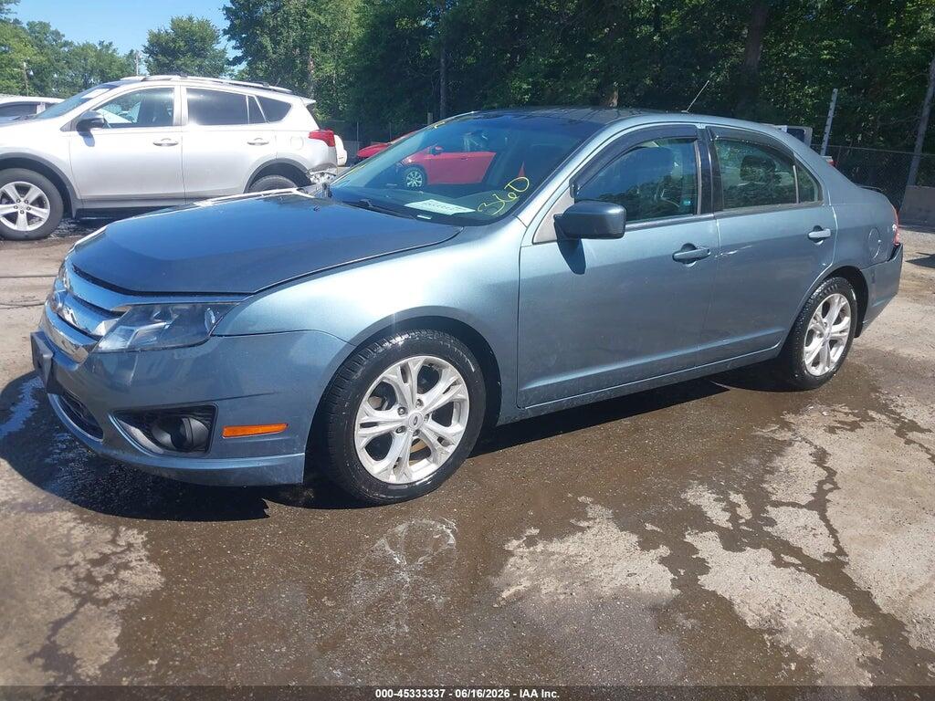 3FAHP0HA0CR405071 2012 FORD FUSION photo no. 2