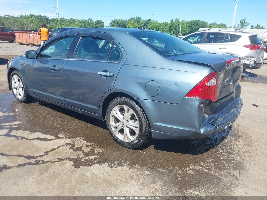 3FAHP0HA0CR405071 2012 FORD FUSION photo no. 3