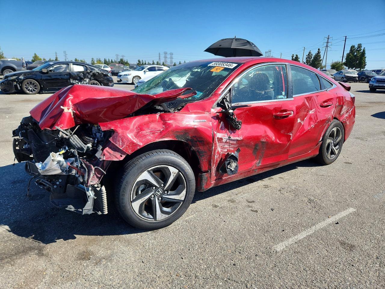 2021 HONDA INSIGHT 19XZE4F56ME000021