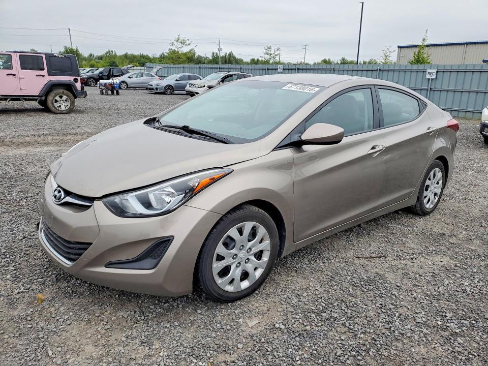 5NPDH4AE6EH489963 2014 HYUNDAI ELANTRA photo no. 1