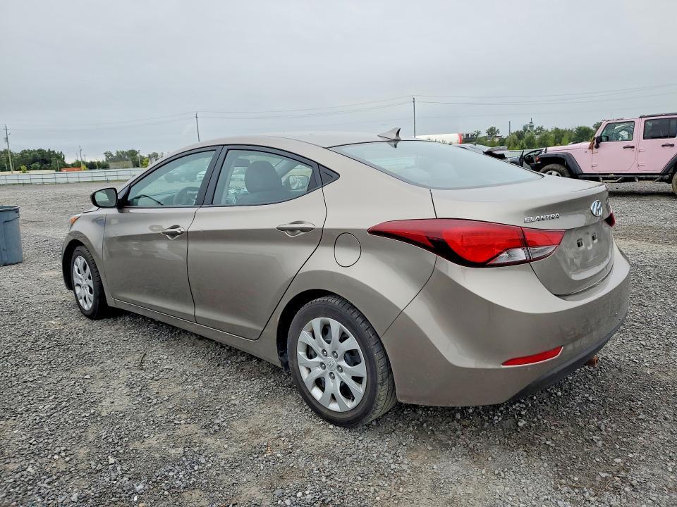 5NPDH4AE6EH489963 2014 HYUNDAI ELANTRA photo no. 2