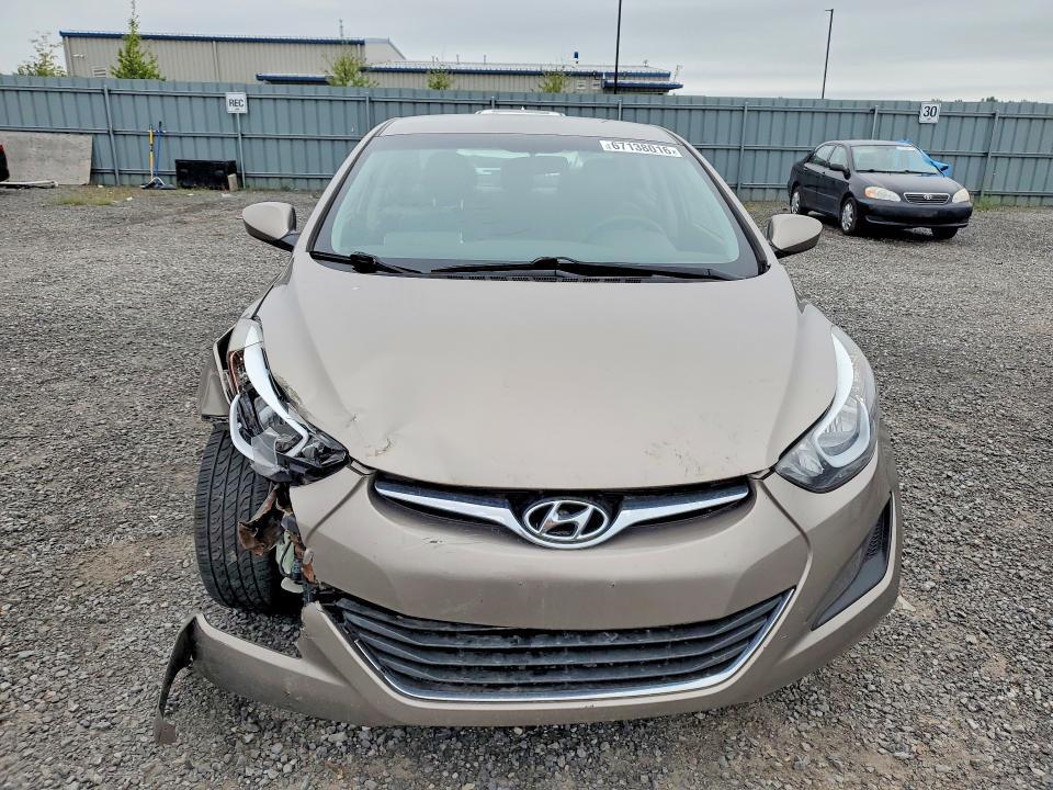 5NPDH4AE6EH489963 2014 HYUNDAI ELANTRA photo no. 5