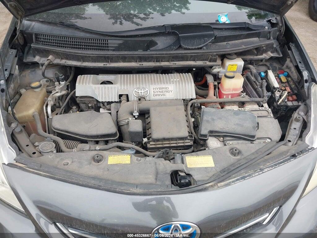 JTDZN3EU8D3190303 2013 TOYOTA PRIUS V photo no. 10