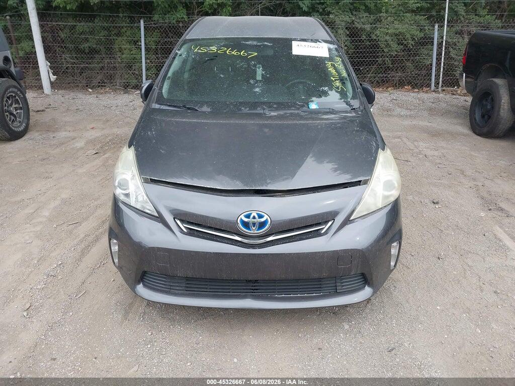 JTDZN3EU8D3190303 2013 TOYOTA PRIUS V photo no. 6