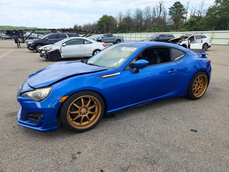 2013 SUBARU BRZ JF1ZCAC17D1612629