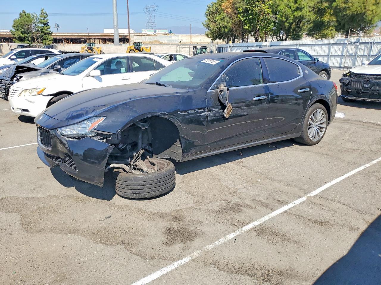 2016 MASERATI GHIBLI ZAM57XSA5G1167857