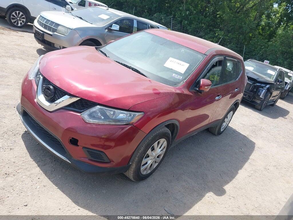 KNMAT2MV6FP570274 2015 NISSAN ROGUE photo no. 2