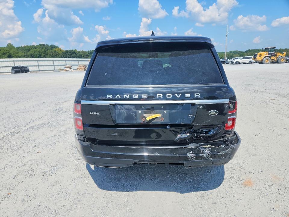 2019 LAND ROVER RANGE ROVER 3.0L V6 SUPERCHARGED HSE — Фото 6 из 13
