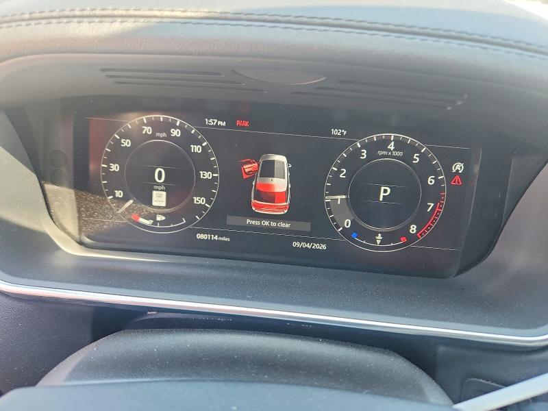 2019 LAND ROVER RANGE ROVER 3.0L V6 SUPERCHARGED HSE — Фото 9 из 13