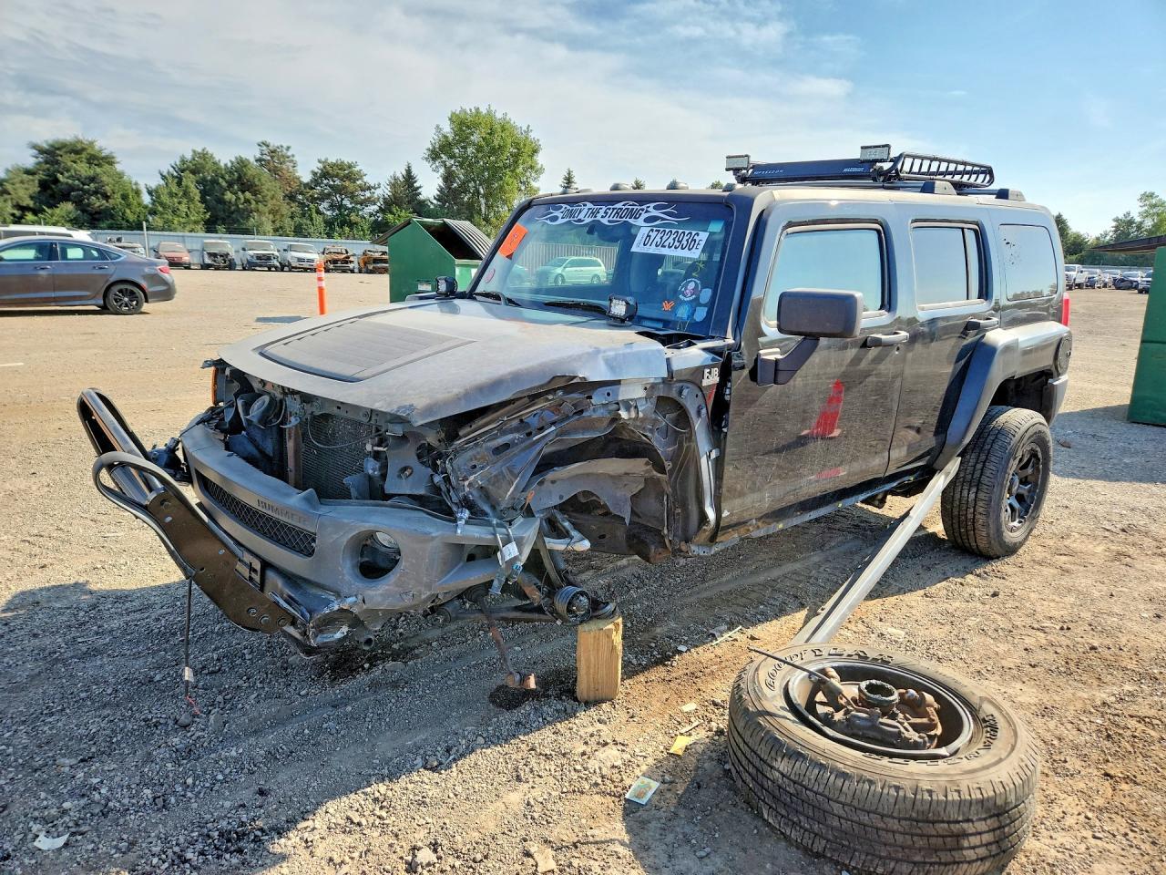 2008 HUMMER H3 5GTEN13E388110843
