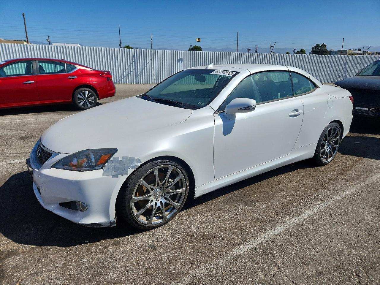 2011 LEXUS IS JTHFE2C27B2506676