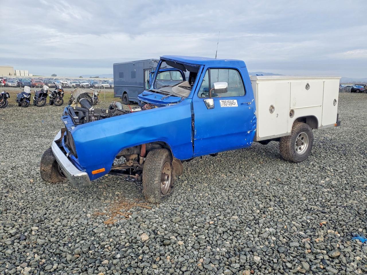 1991 DODGE W-SERIES 1B7KM2687MS270195