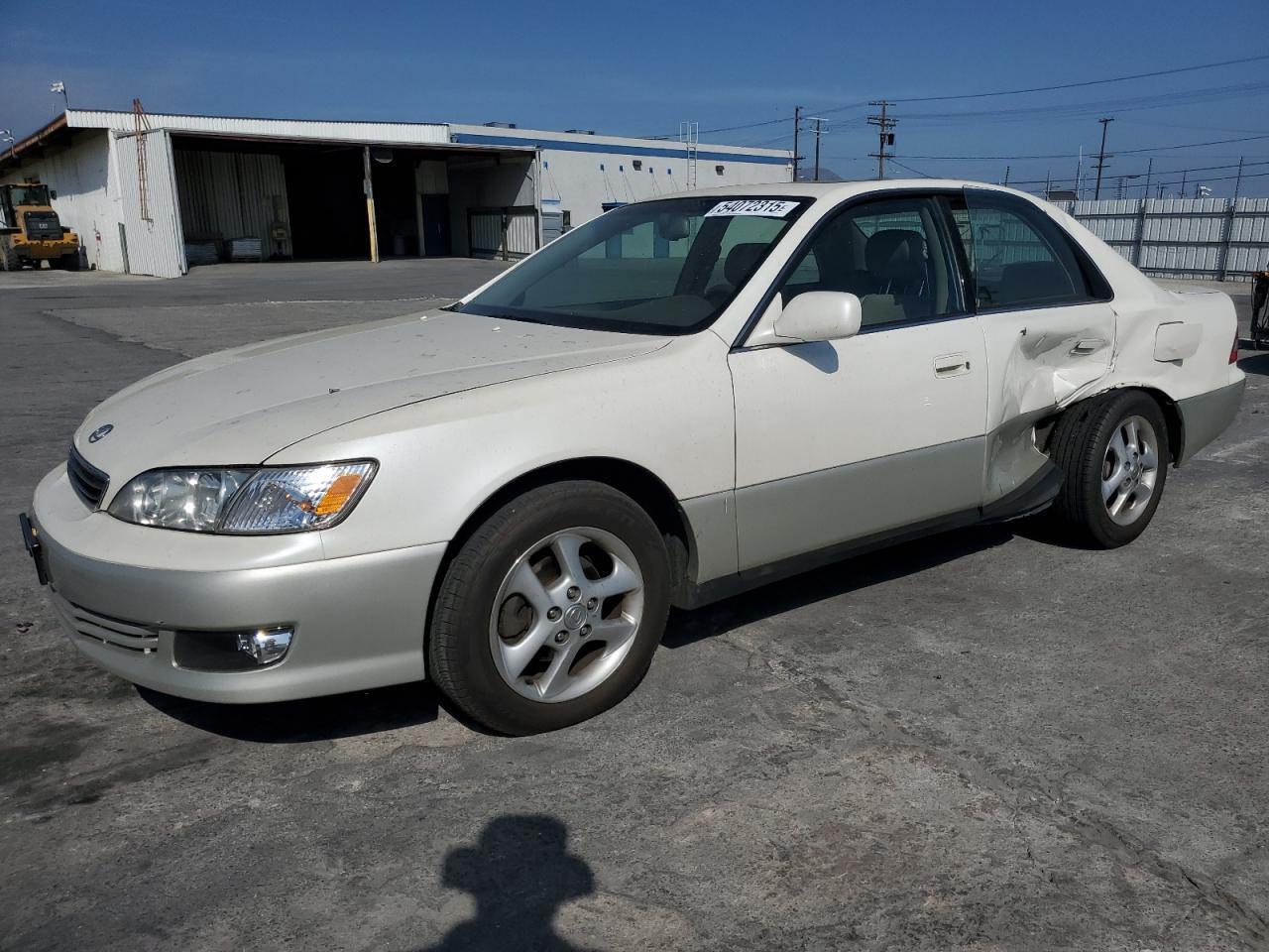 2000 LEXUS ES JT8BF28G8Y5090712