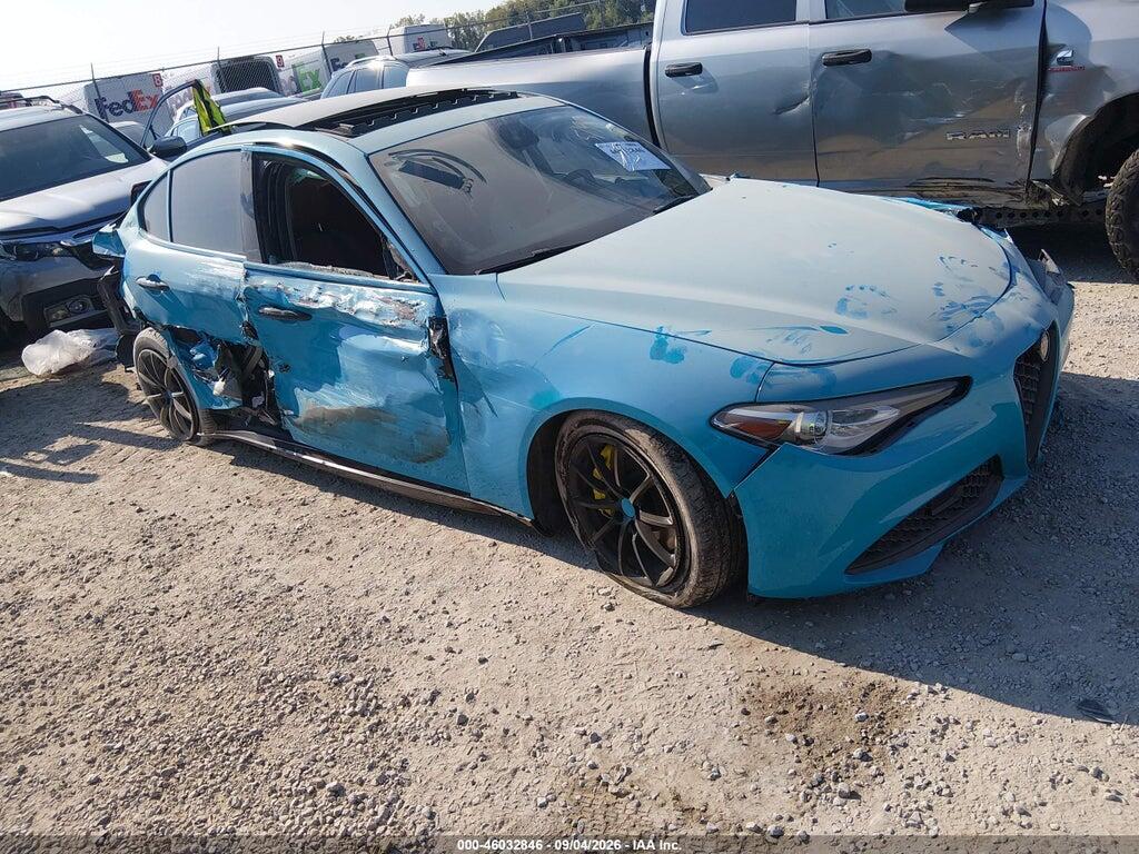 2017 ALFA ROMEO GIULIA ZARFAEBN8H7555199