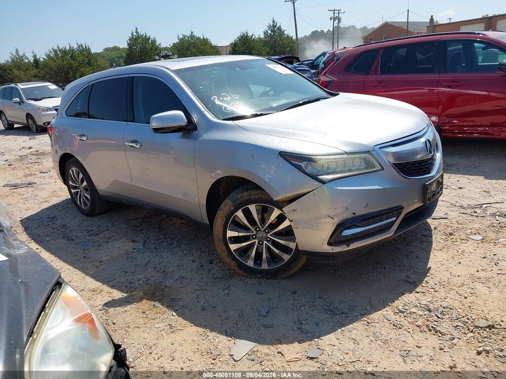 2015 ACURA MDX 5FRYD3H4XFB005022
