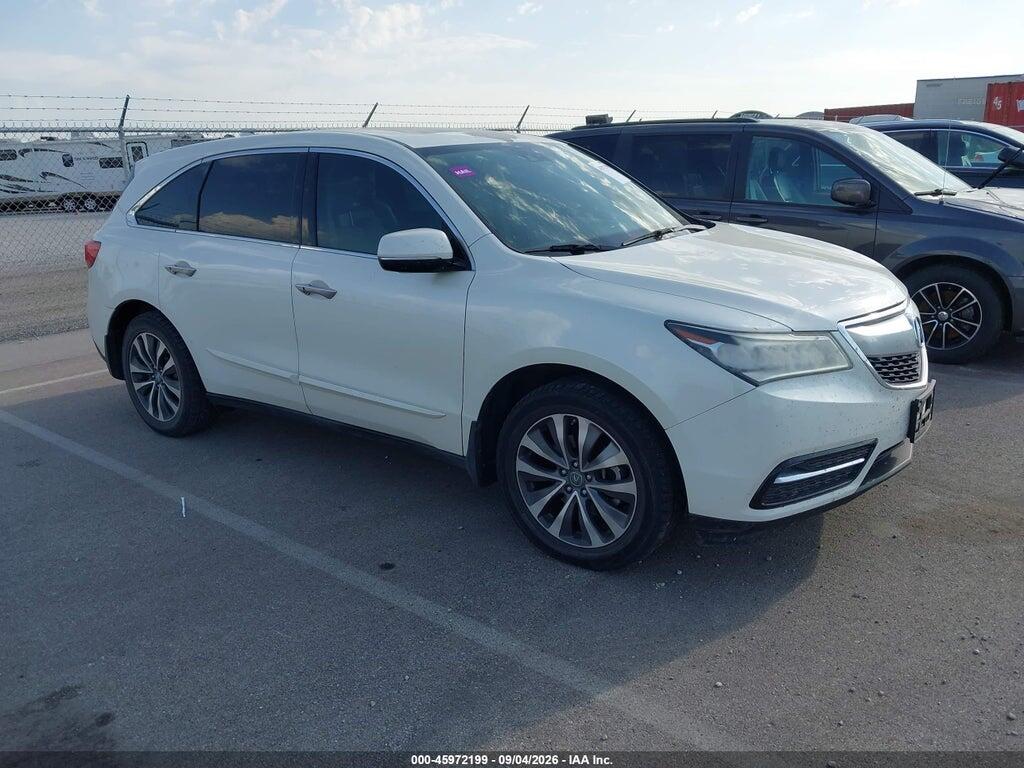 2015 ACURA MDX 5FRYD3H41FB011310
