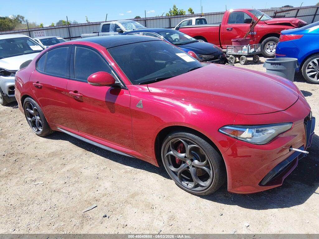 2019 ALFA ROMEO GIULIA ZARFAMBN9K7603732
