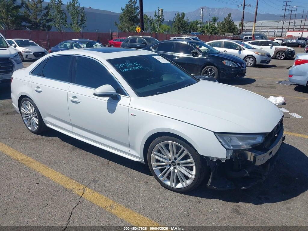 2019 AUDI A4 WAUFNAF43KA008809