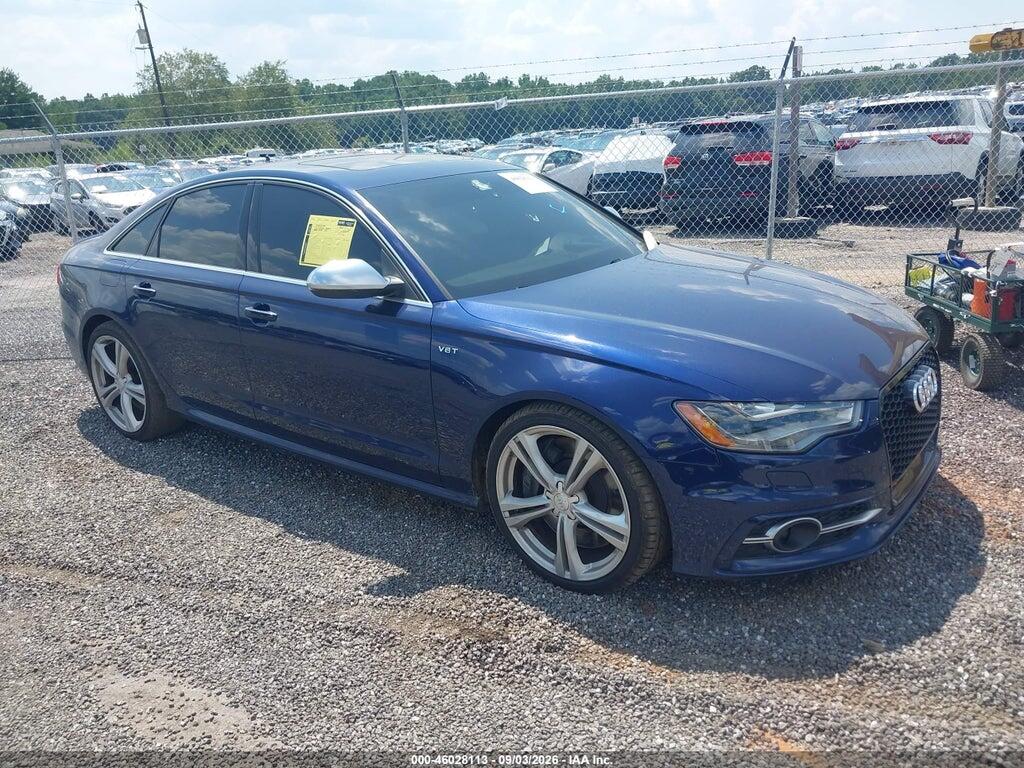 2013 AUDI S6 WAUJ2AFC1DN039563