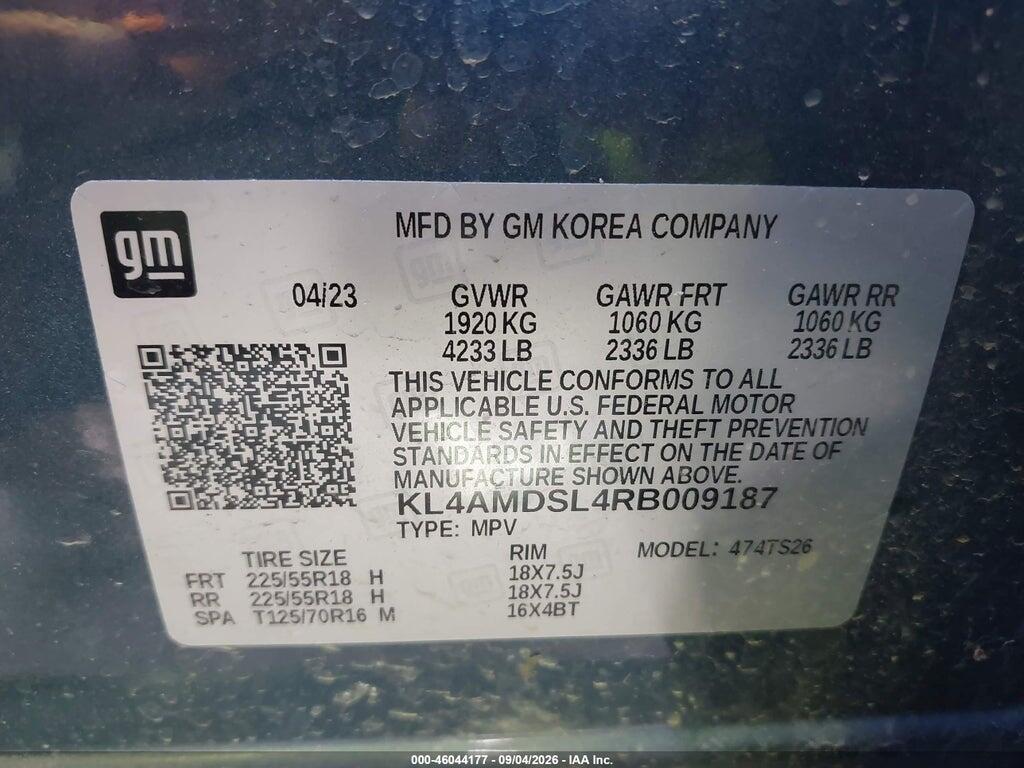 KL4AMDSL4RB009187 2024 BUICK ENCORE GX photo no. 9