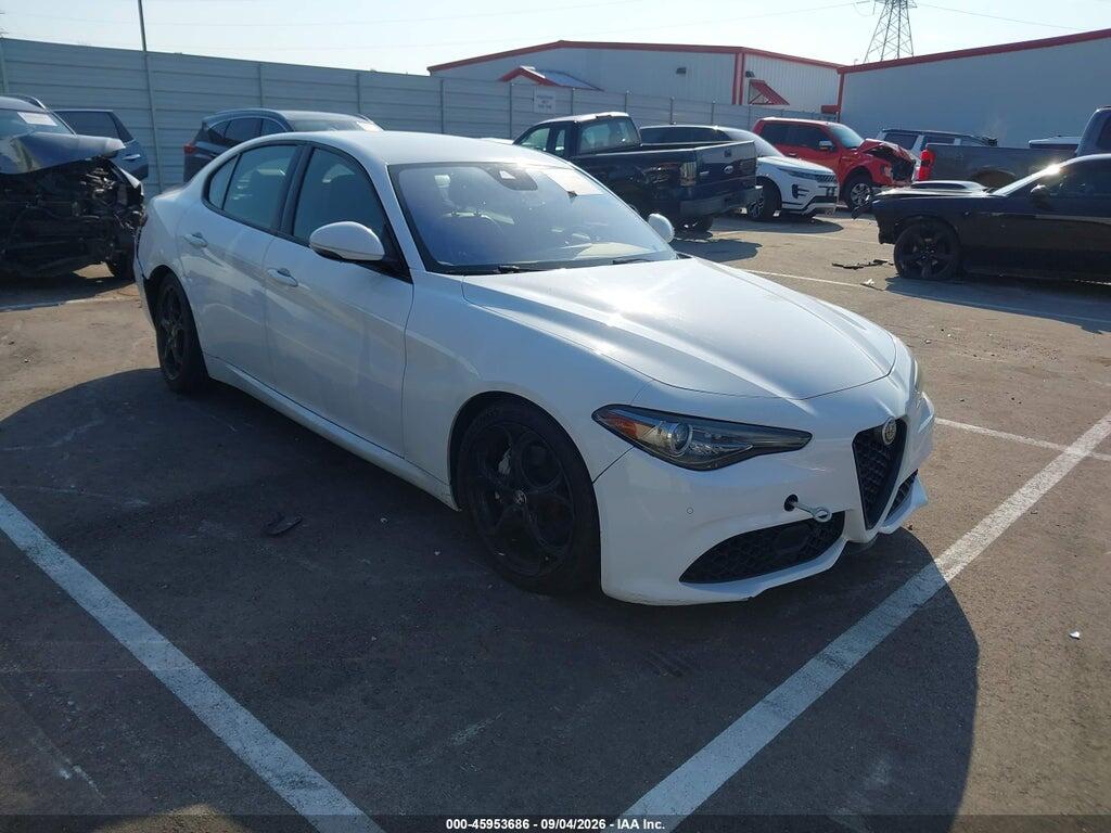 2022 ALFA ROMEO GIULIA ZARFAMAN7N7659934