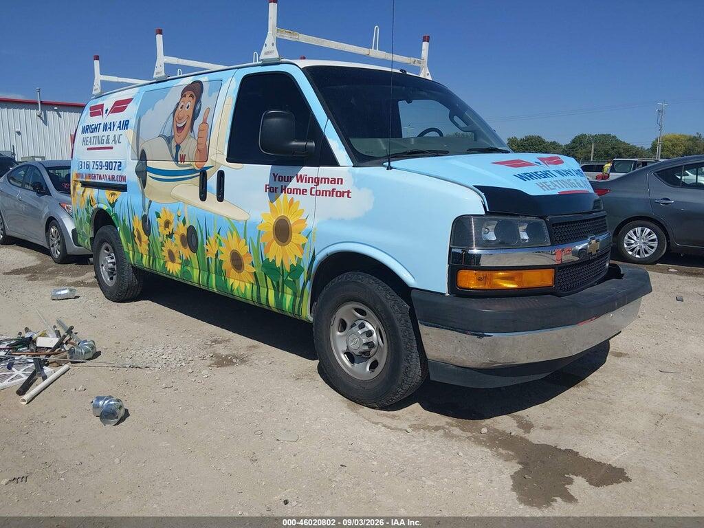 2019 CHEVROLET EXPRESS 2500 1GCWGAFG5K1255188