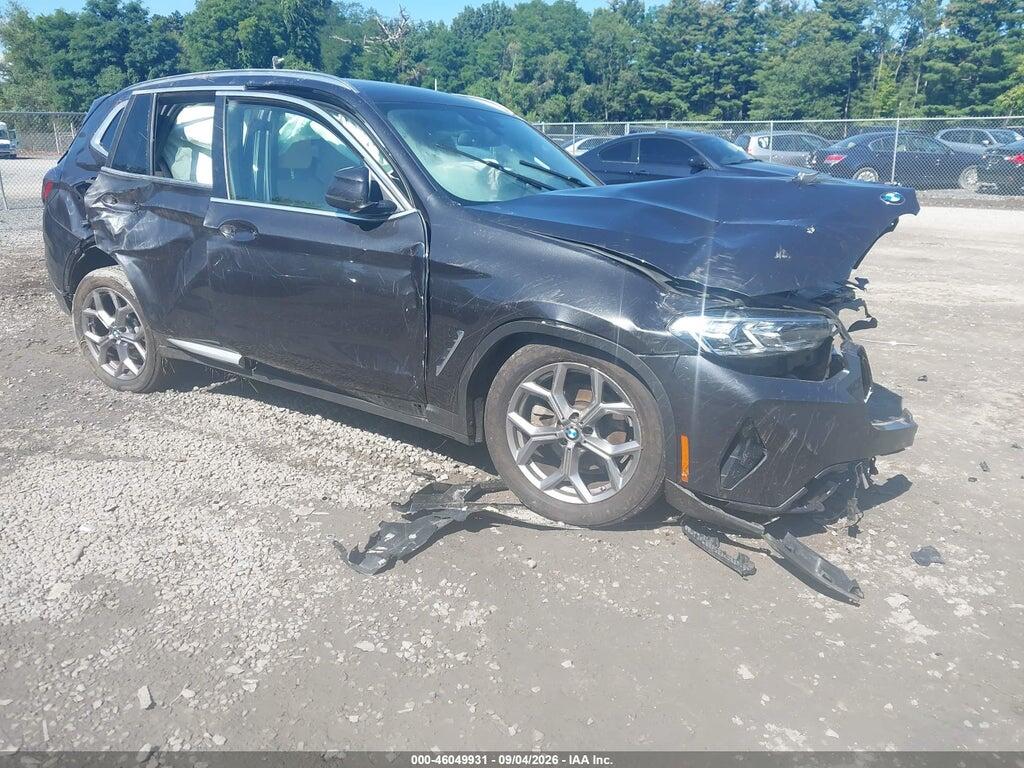 2022 BMW X3 5UX53DP03N9N25579