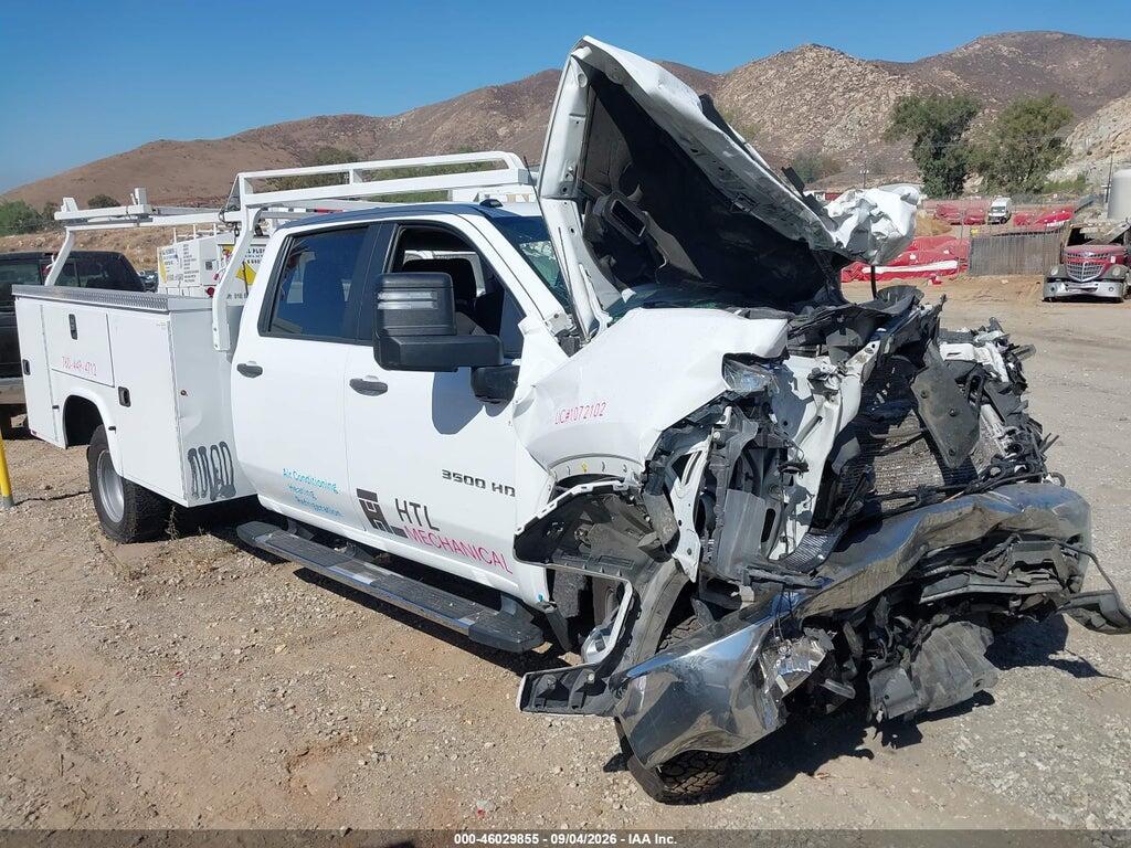 2021 CHEVROLET SILVERADO 3500HD CHASSIS 1GB4YSEY2MF176060