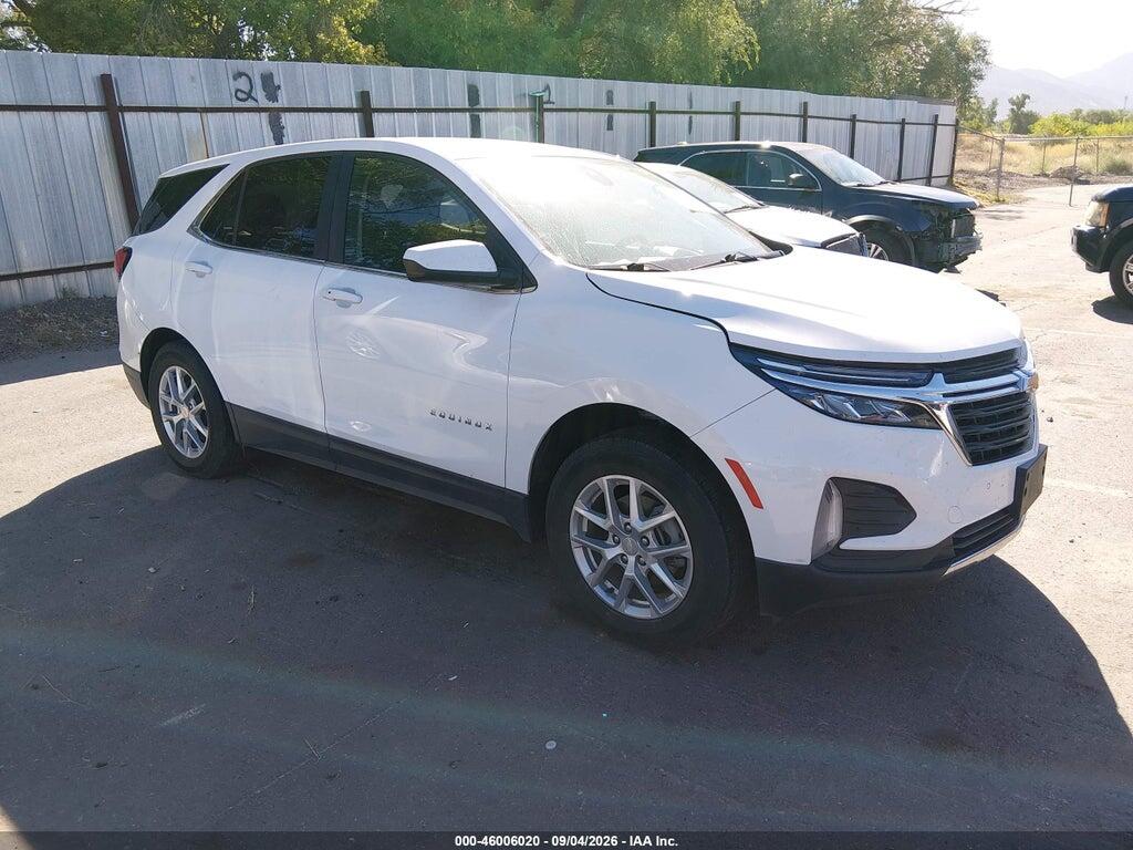 2022 CHEVROLET EQUINOX 3GNAXTEV3NL134248