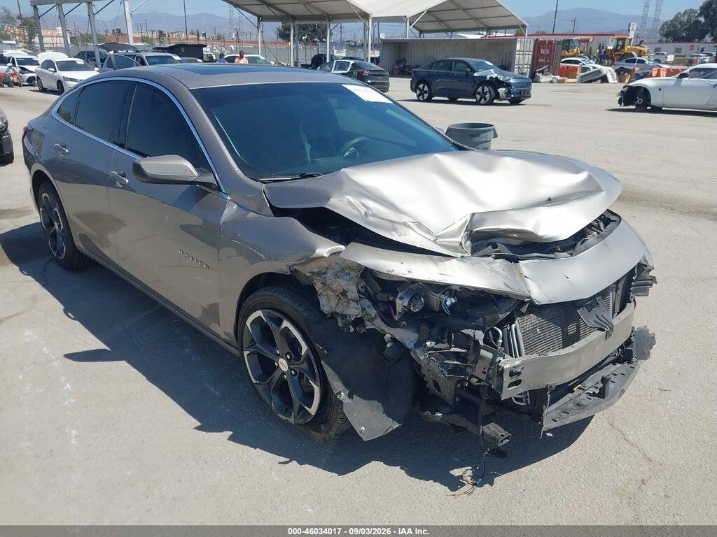 2022 CHEVROLET MALIBU 1G1ZD5STXNF161680