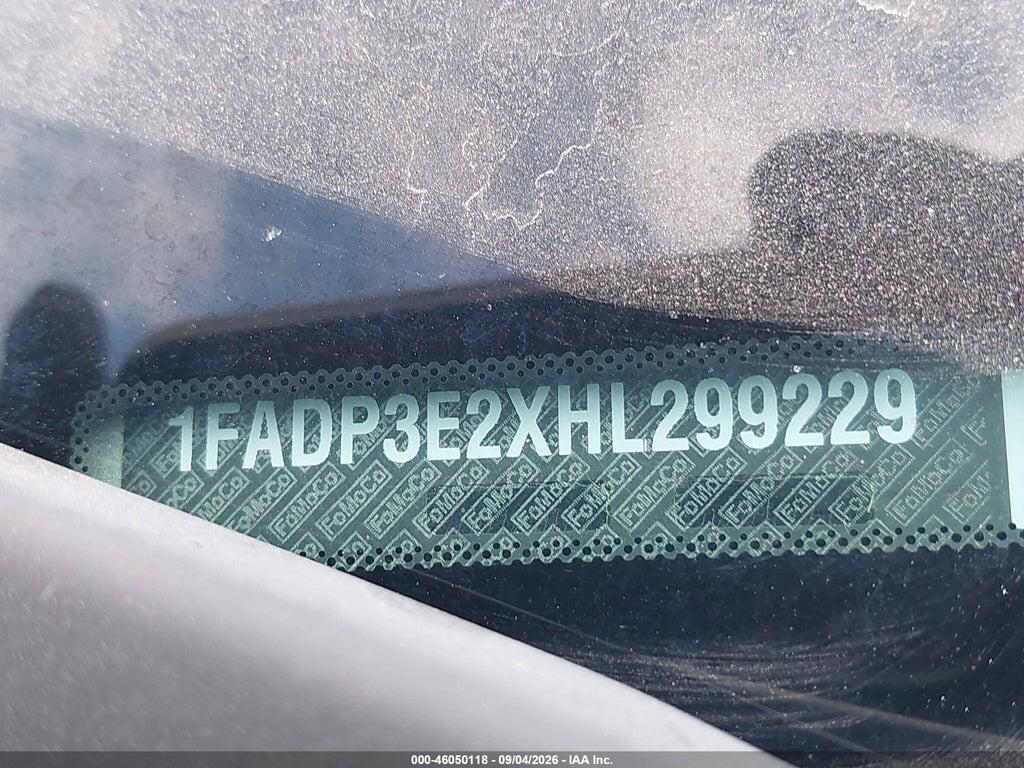 1FADP3E2XHL299229 2017 FORD FOCUS photo no. 9