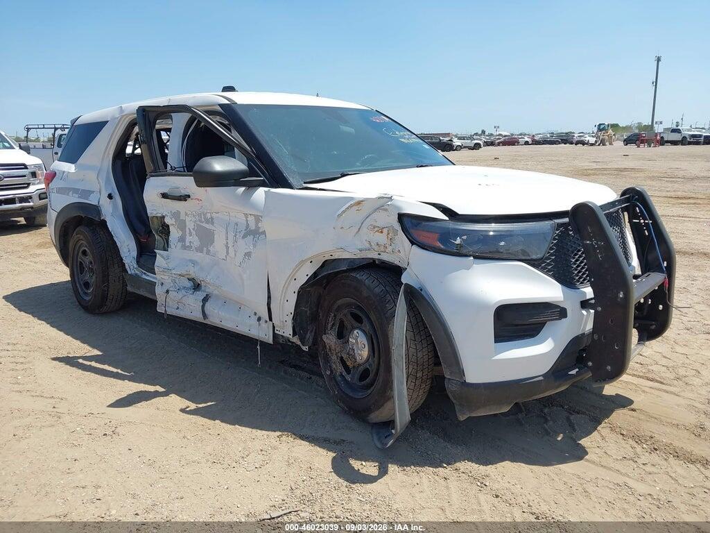2021 FORD POLICE INTERCEPTOR UTILITY 1FM5K8AB1MGC44490