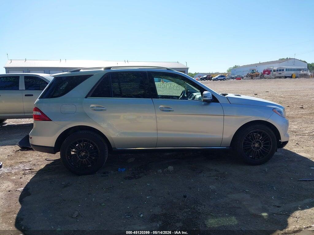 4JGDA5HB2EA371448 2014 MERCEDES-BENZ ML 350 photo no. 12