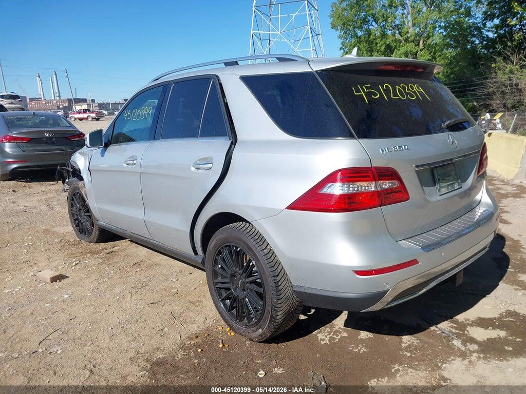 4JGDA5HB2EA371448 2014 MERCEDES-BENZ ML 350 photo no. 3