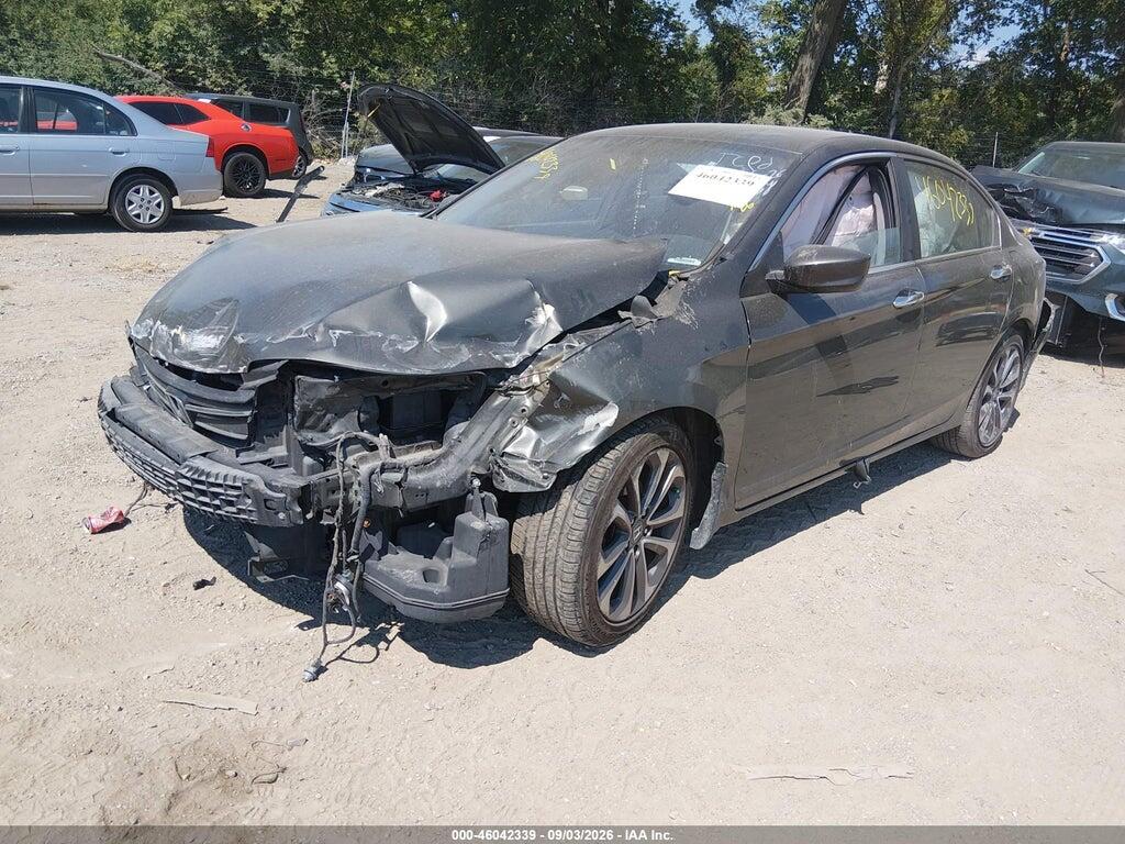 1HGCR2F53EA244083 2014 HONDA ACCORD photo no. 2