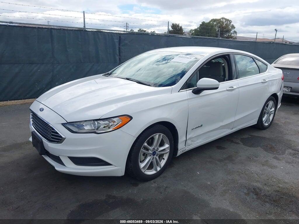 3FA6P0UU7JR125412 2018 FORD FUSION HYBRID photo no. 2