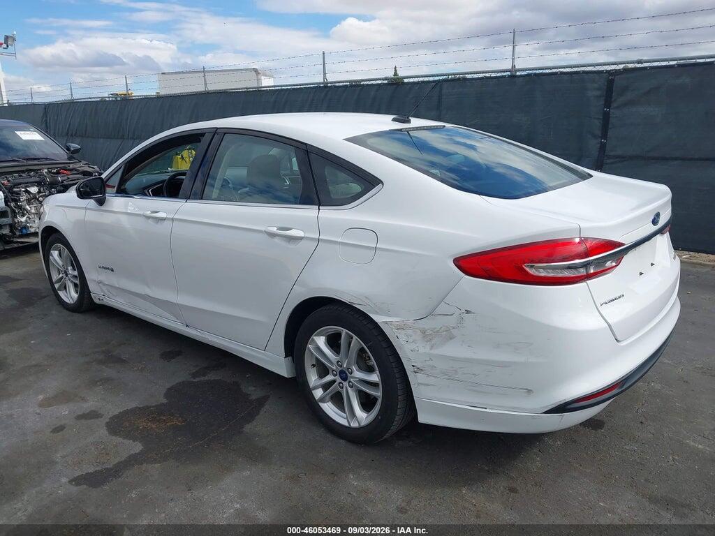 3FA6P0UU7JR125412 2018 FORD FUSION HYBRID photo no. 3