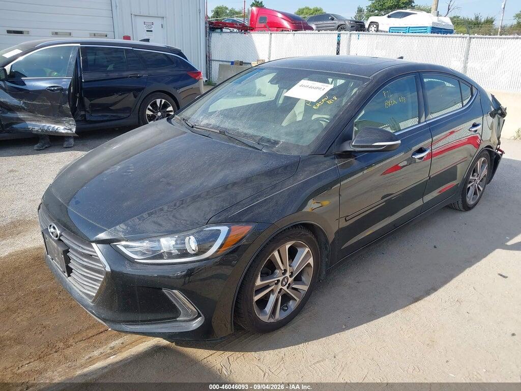 5NPD84LF4HH016718 2017 HYUNDAI ELANTRA photo no. 2