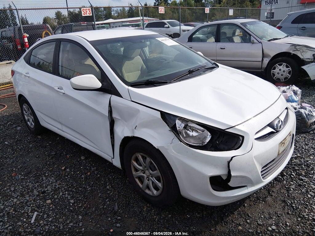 2014 HYUNDAI ACCENT KMHCT4AE5EU646300
