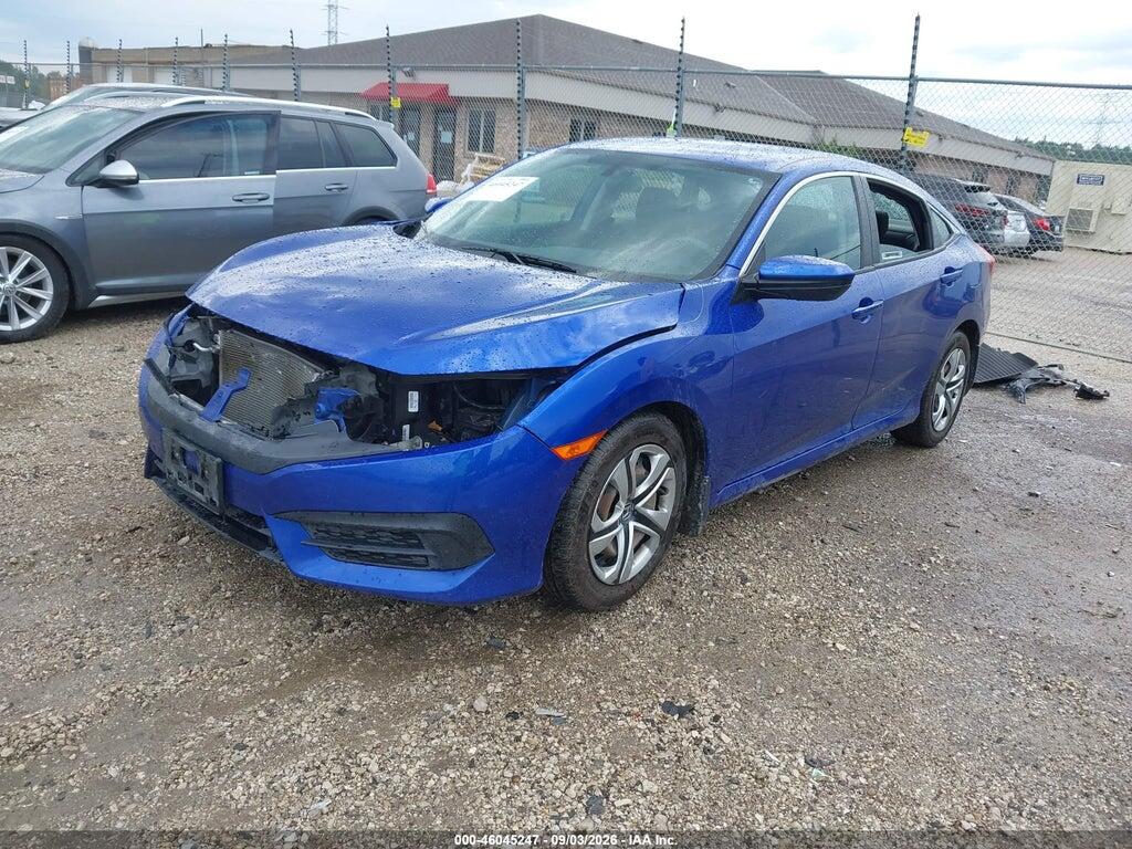 19XFC2F5XGE066265 2016 HONDA CIVIC photo no. 2