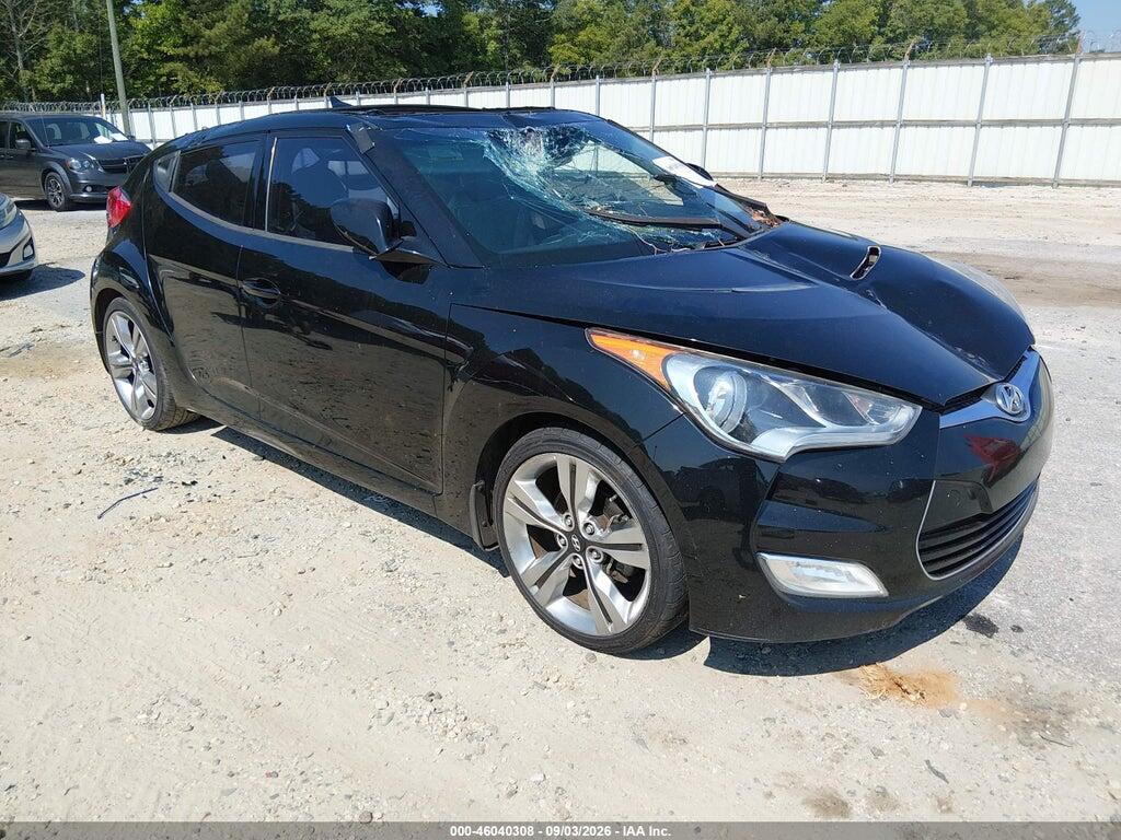 2013 HYUNDAI VELOSTER KMHTC6AD2DU107585
