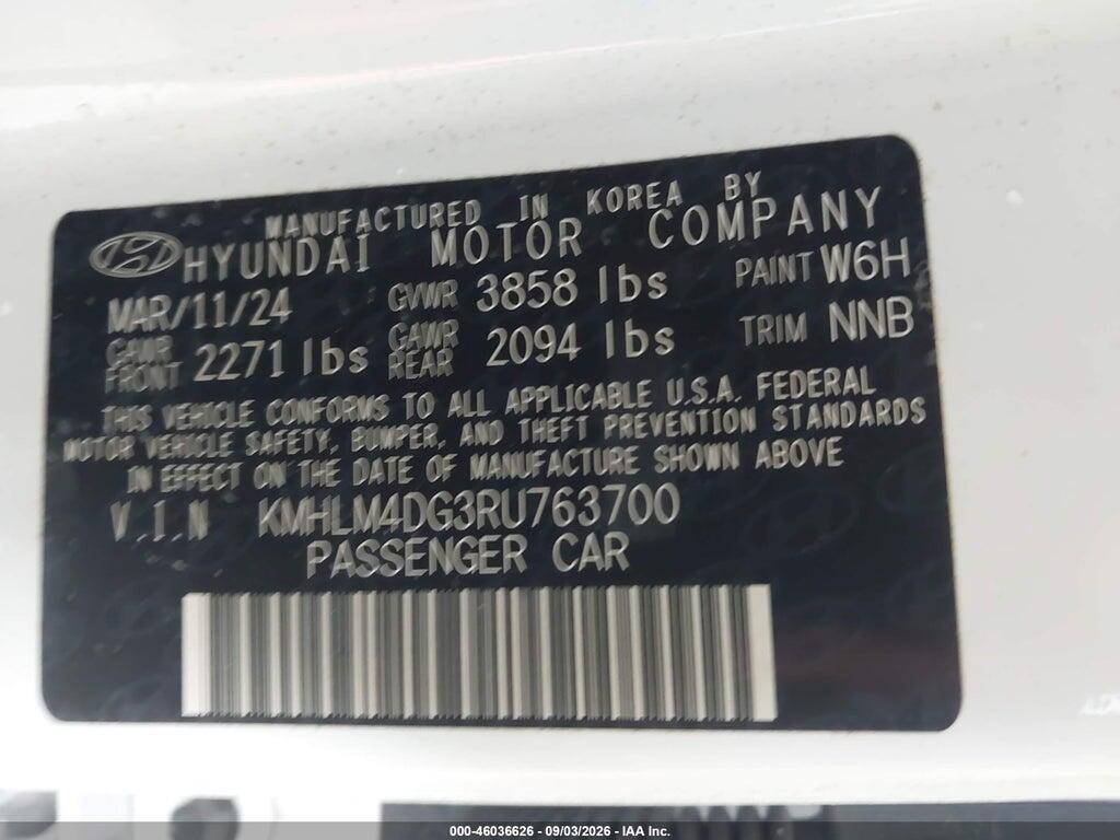 KMHLM4DG3RU763700 2024 HYUNDAI ELANTRA photo no. 9