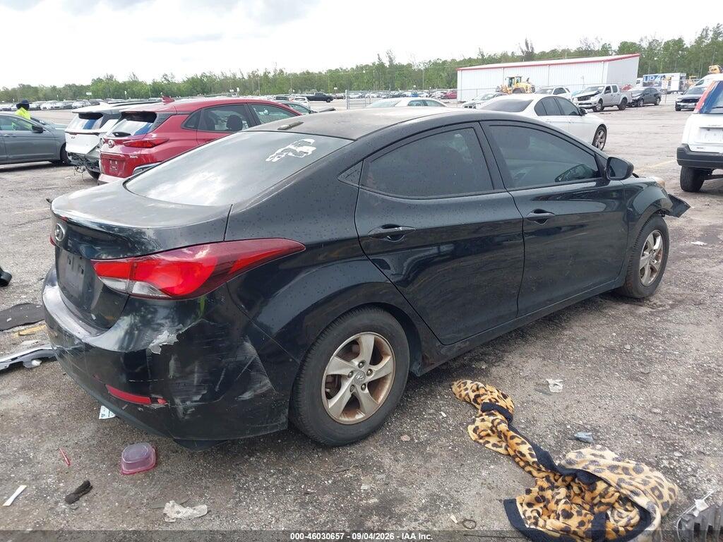 KMHDH4AE8FU439553 2015 HYUNDAI ELANTRA photo no. 4