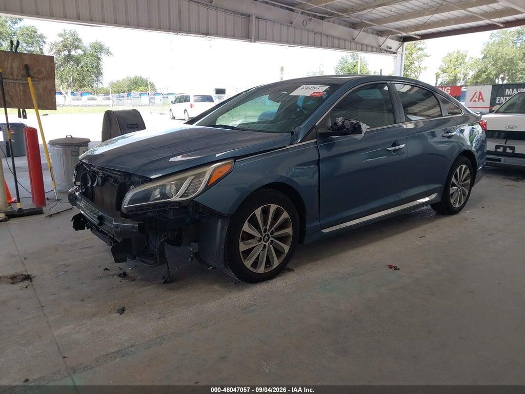 5NPE34AF4GH347982 2016 HYUNDAI SONATA photo no. 2