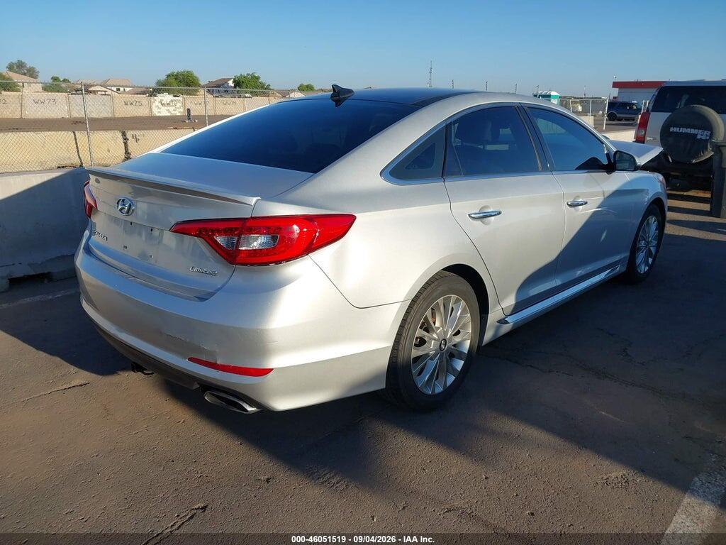 5NPE34AF1FH077091 2015 HYUNDAI SONATA photo no. 4