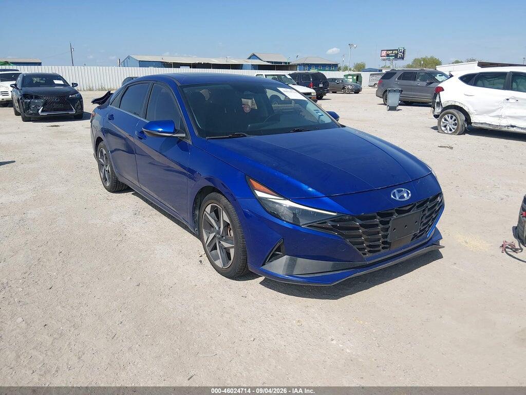 2022 HYUNDAI ELANTRA HYBRID KMHLN4AJ9NU013631