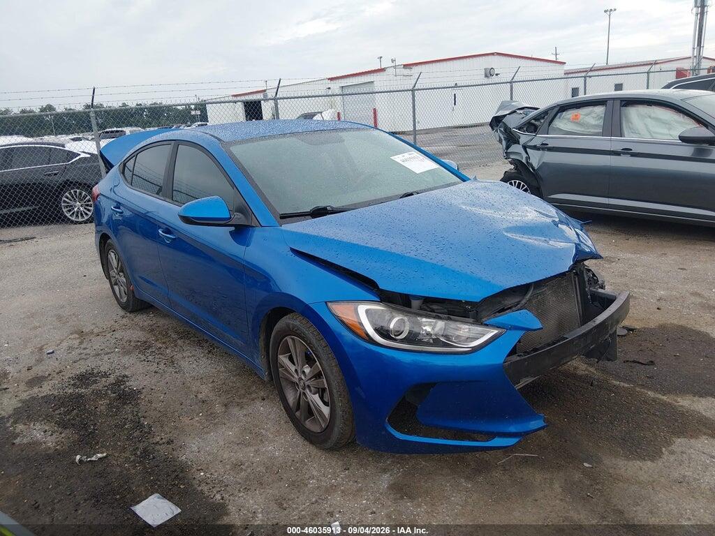 2018 HYUNDAI ELANTRA 5NPD84LF4JH355887