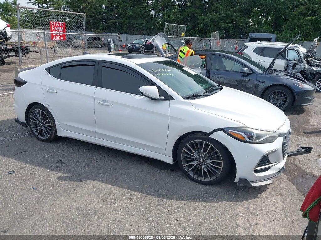 2018 HYUNDAI ELANTRA KMHD04LB8JU536139