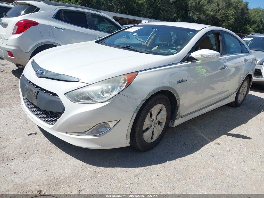 KMHEC4A40FA139596 2015 HYUNDAI SONATA HYBRID photo no. 2