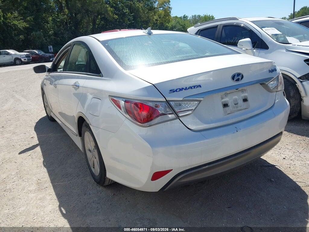 KMHEC4A40FA139596 2015 HYUNDAI SONATA HYBRID photo no. 3